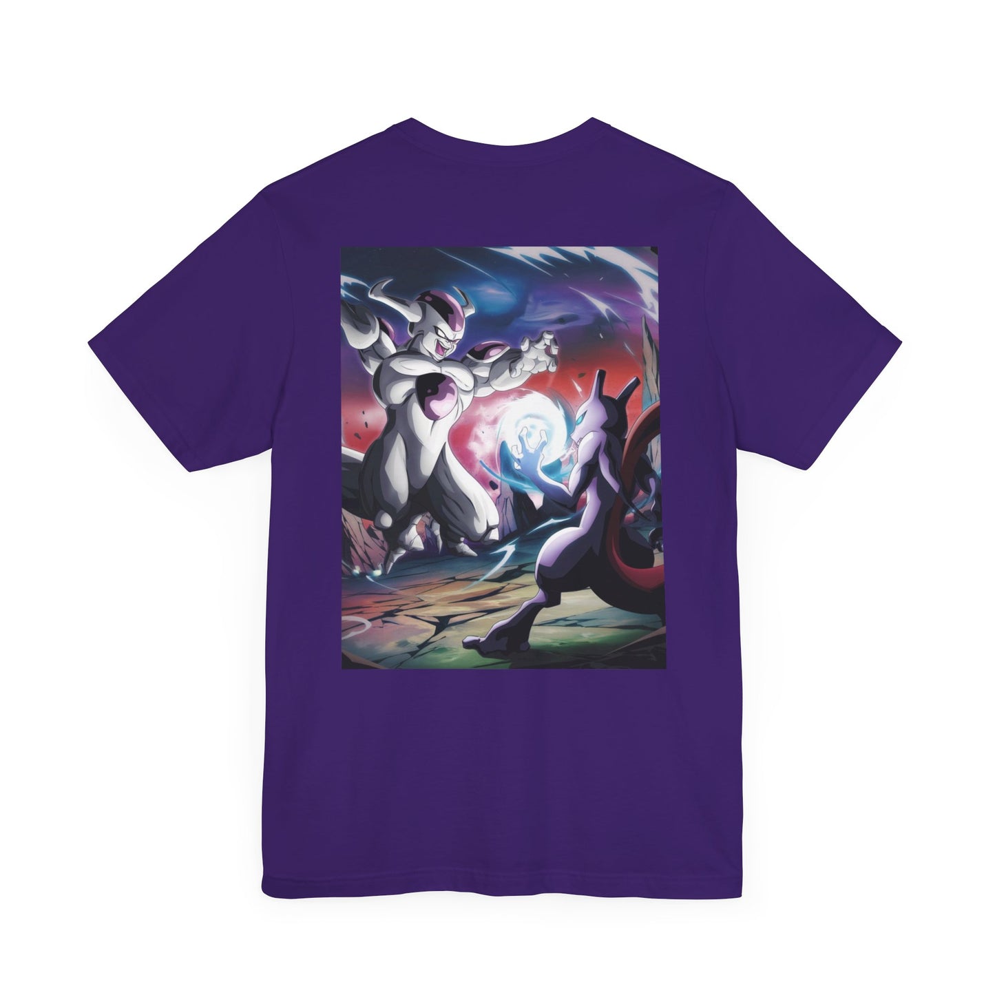 Anime Crossovers Graphic Tee (Mew2 vs Frieza)